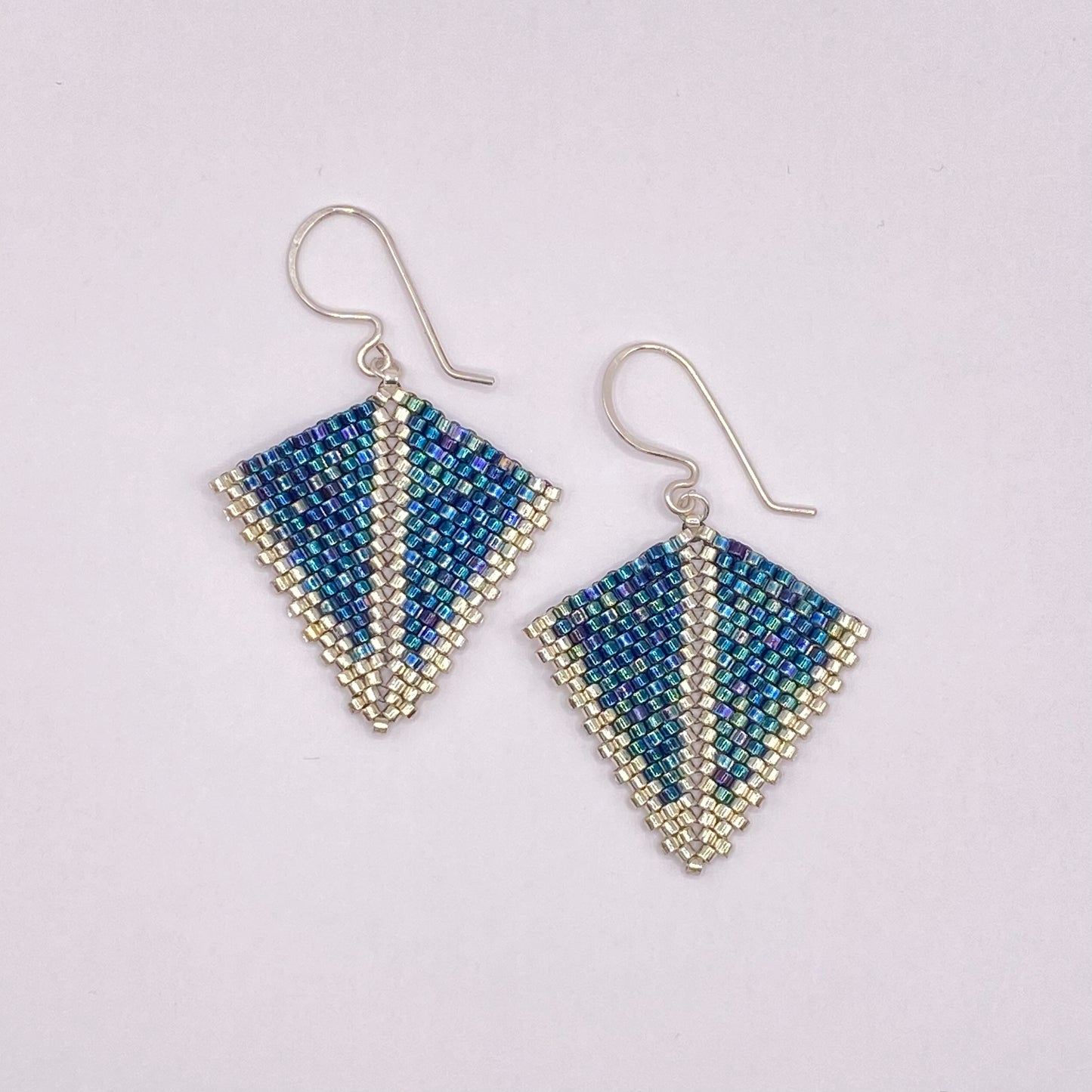 Ocean Blue Kite Earrings
