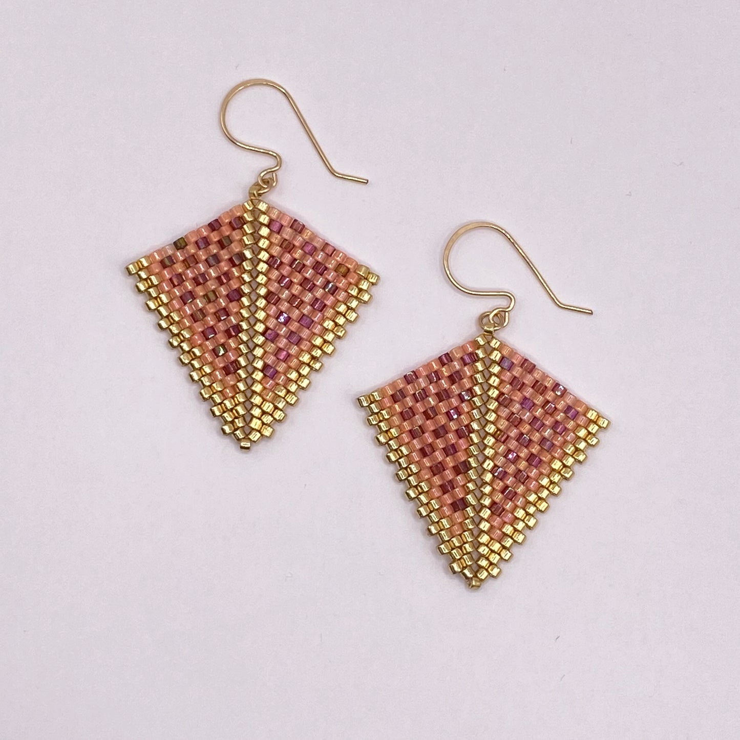 Peachy Keen Kite Earrings