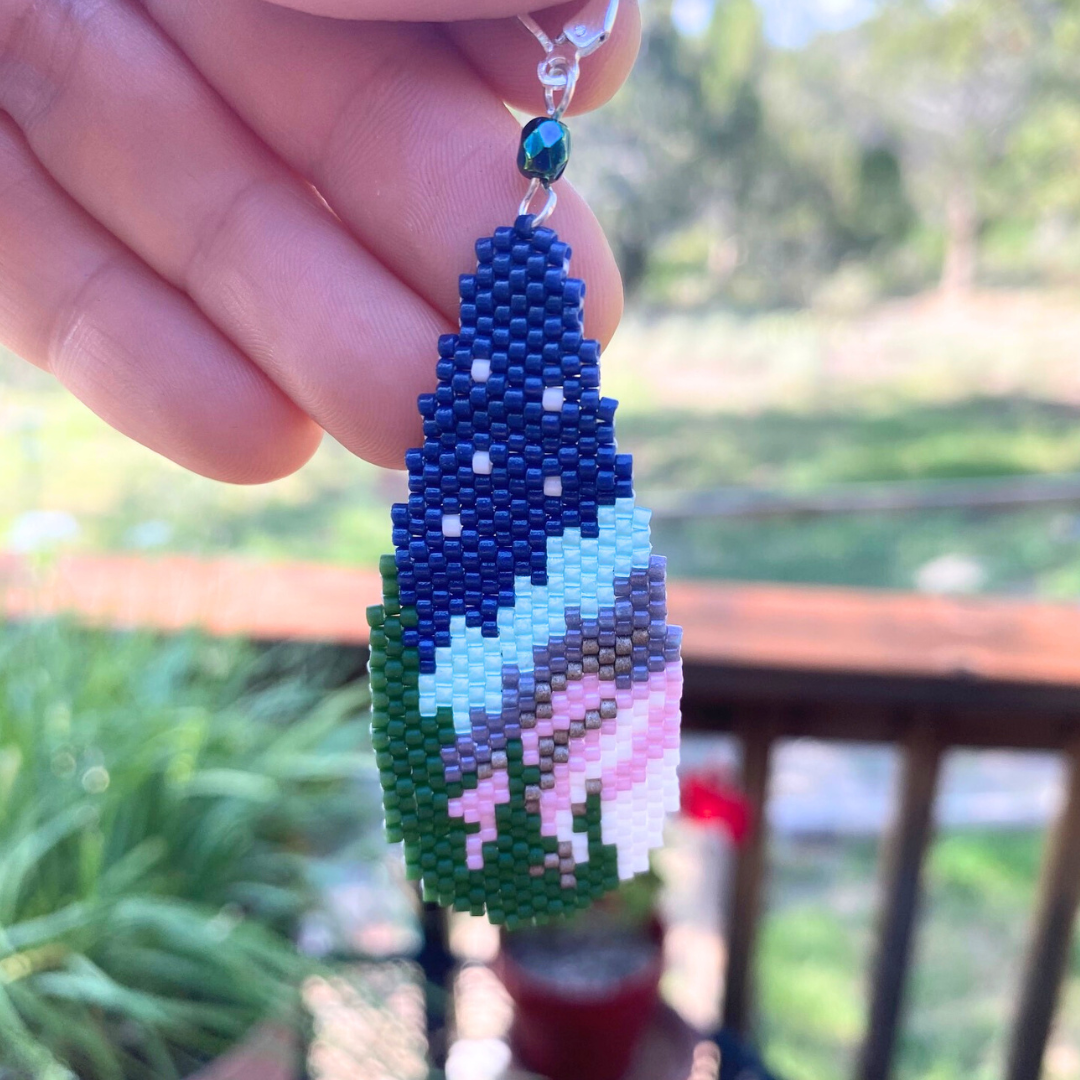 Mountain Sunset Earrings