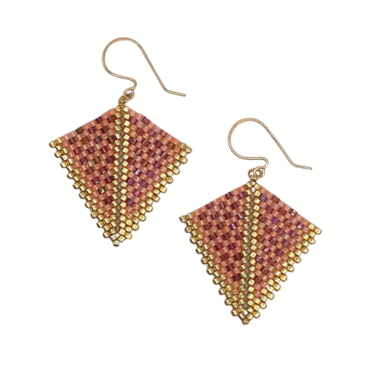 Peachy Keen Kite Earrings